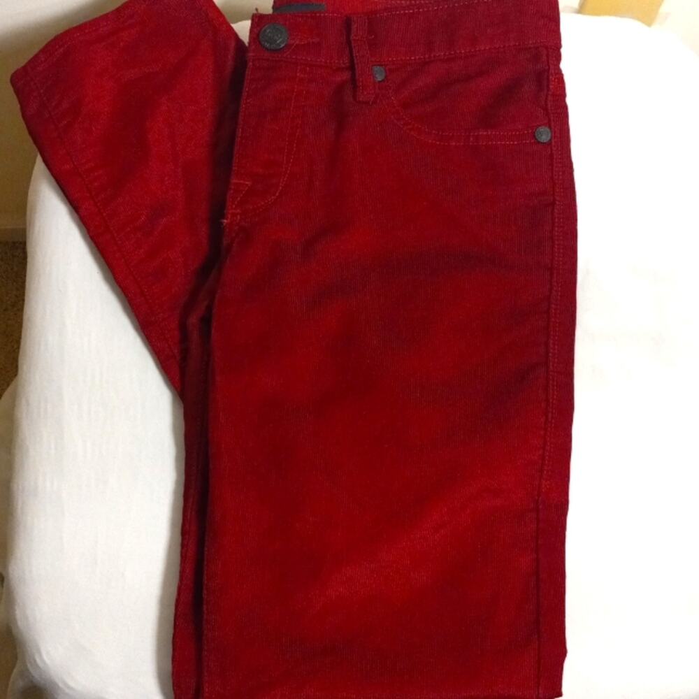 Rock Republic Berlin Dark Red Corduroy Pants Skinny leg